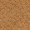 orange geometric wallpaper from casamance