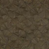 brown geometric wallpaper from casamance