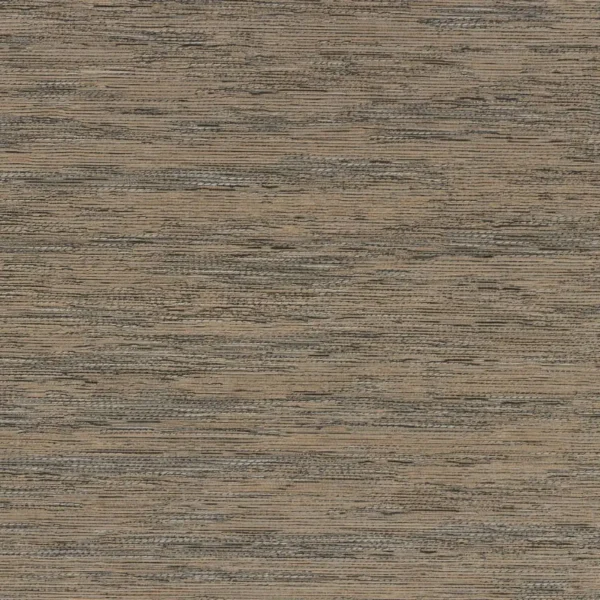 Tatami Wallpaper - Anthracite / Dore by black-grey misc wallpaper from casamance