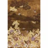 neutral botanical wallpaper from casamance