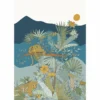 blue animal wallpaper from caselio