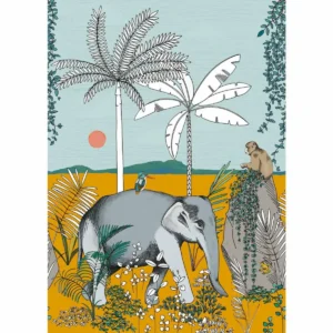 black-grey animal wallpaper from caselio