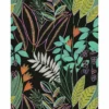 black-grey botanical wallpaper from caselio