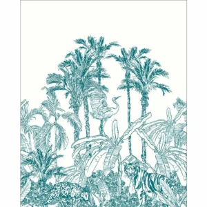blue animal wallpaper from caselio