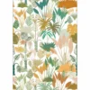 green botanical wallpaper from caselio