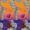 multicolour botanical wallpaper from christian lacroix
