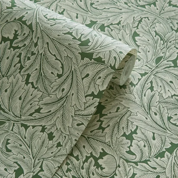 Acanthus Wallpaper - Sage by Acanthus Wallpaper - Sage from