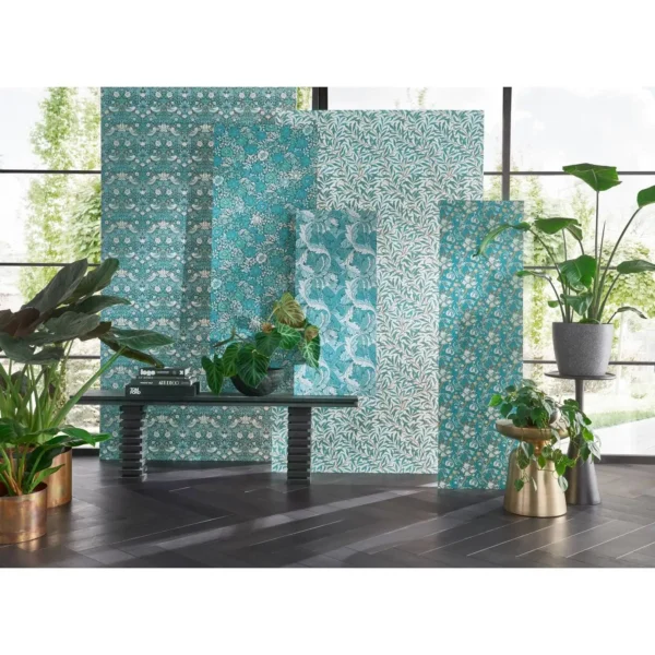 Willow Boughs Wallpaper - Teal by Willow Boughs Wallpaper - Teal from