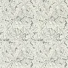 black-grey botanical wallpaper from clarke & clarke