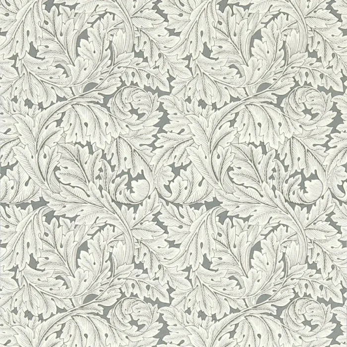 Acanthus Wallpaper - Slate swatch