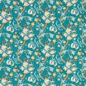 blue botanical wallpaper from clarke & clarke
