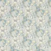 blue botanical wallpaper from clarke & clarke