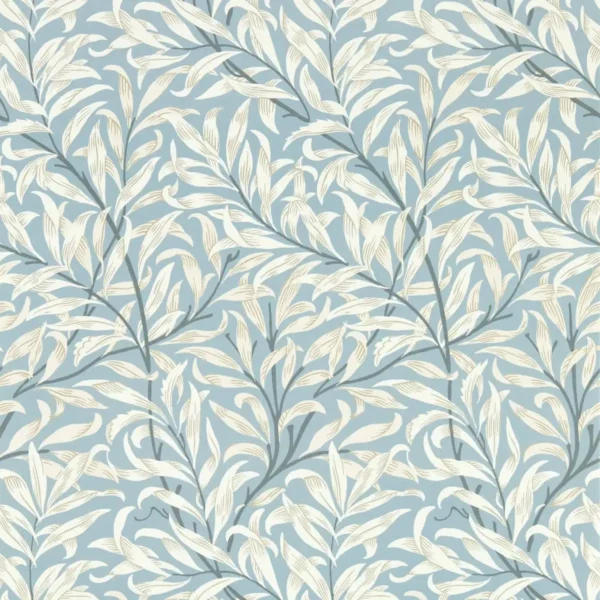 Willow Boughs Wallpaper - Dove by blue botanical wallpaper from outlet sales