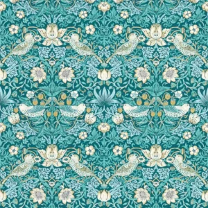 blue animal wallpaper from clarke & clarke