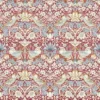 red animal wallpaper from clarke & clarke