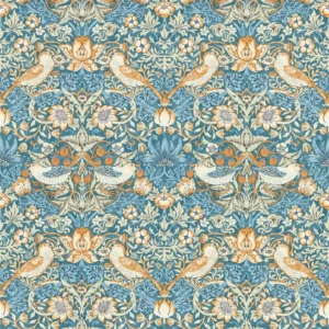 blue animal wallpaper from clarke & clarke