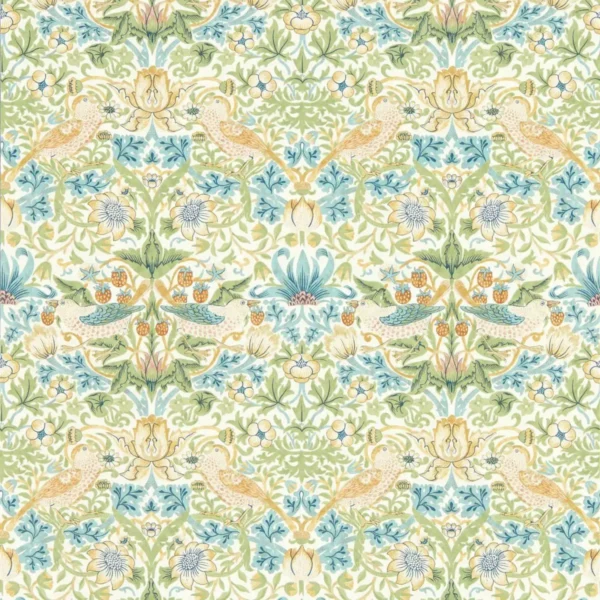 green animal wallpaper from clarke & clarke