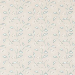 blue botanical wallpaper from colefax & fowler
