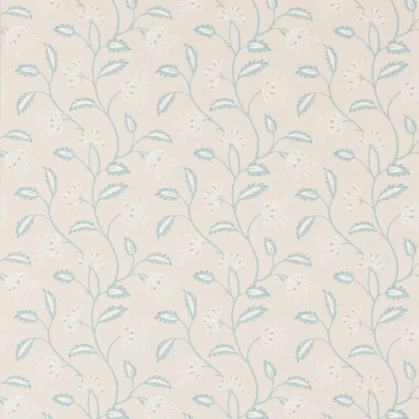 Oterlie Wallpaper - Blue by blue botanical wallpaper from colefax & fowler