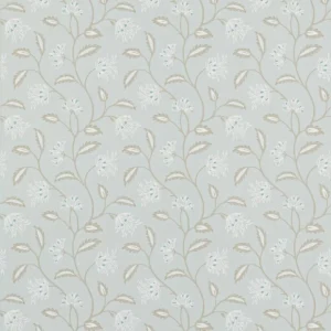 blue botanical wallpaper from colefax & fowler