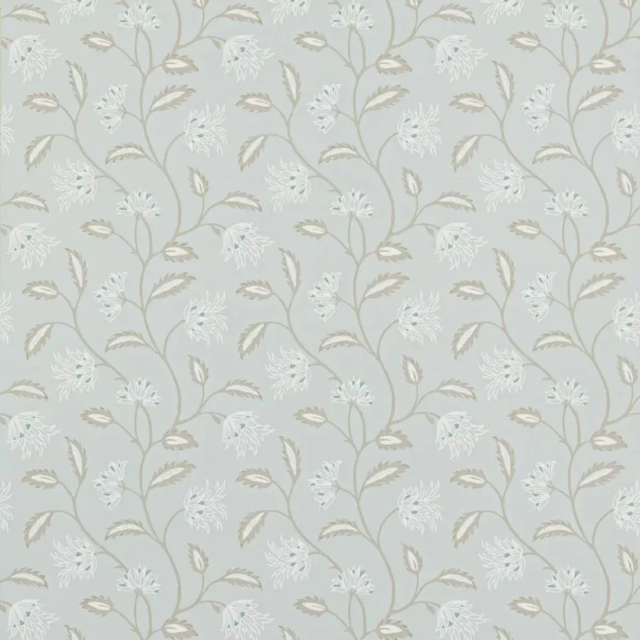 Oterlie Wallpaper - Old Blue fabric swatch W7012-02