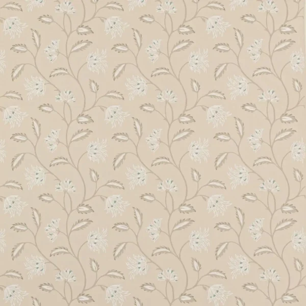 Oterlie Wallpaper - Beige by neutral botanical wallpaper from colefax & fowler