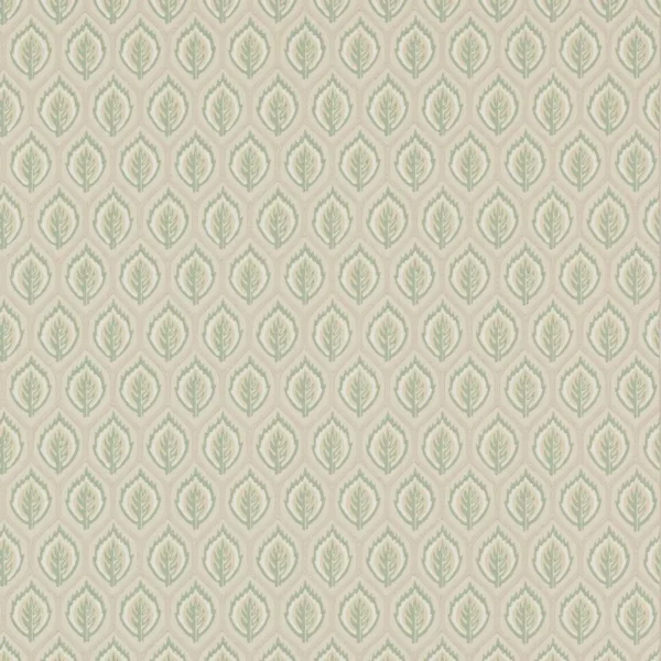 green botanical wallpaper from colefax & fowler