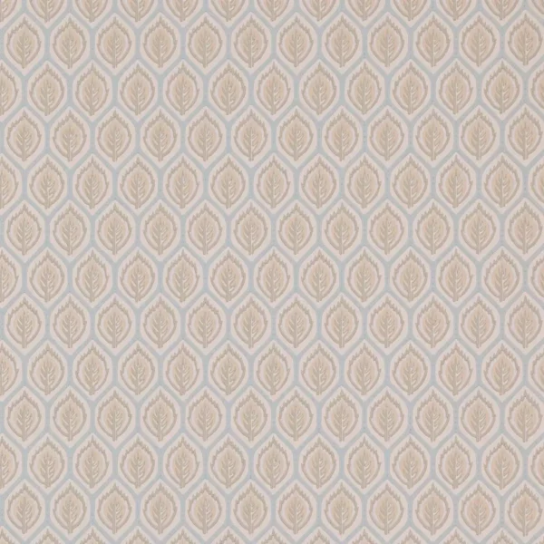 neutral botanical wallpaper from colefax & fowler
