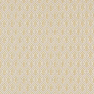 yellow botanical wallpaper from colefax & fowler
