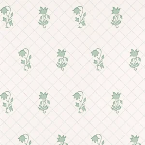 green botanical wallpaper from colefax & fowler