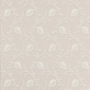 neutral botanical wallpaper from colefax & fowler