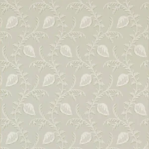 neutral botanical wallpaper from colefax & fowler
