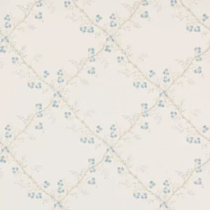 blue botanical wallpaper from colefax & fowler