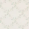 blue botanical wallpaper from colefax & fowler