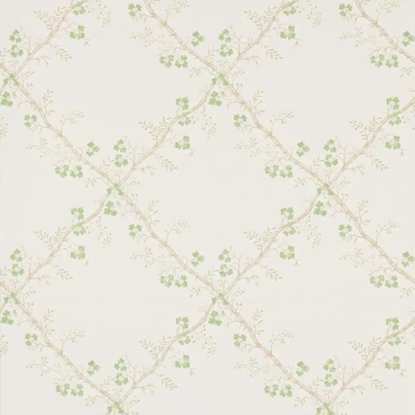 green botanical wallpaper from colefax & fowler