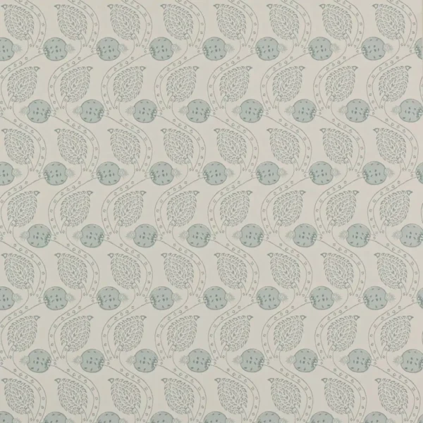 blue botanical wallpaper from colefax & fowler