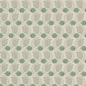 green botanical wallpaper from colefax & fowler