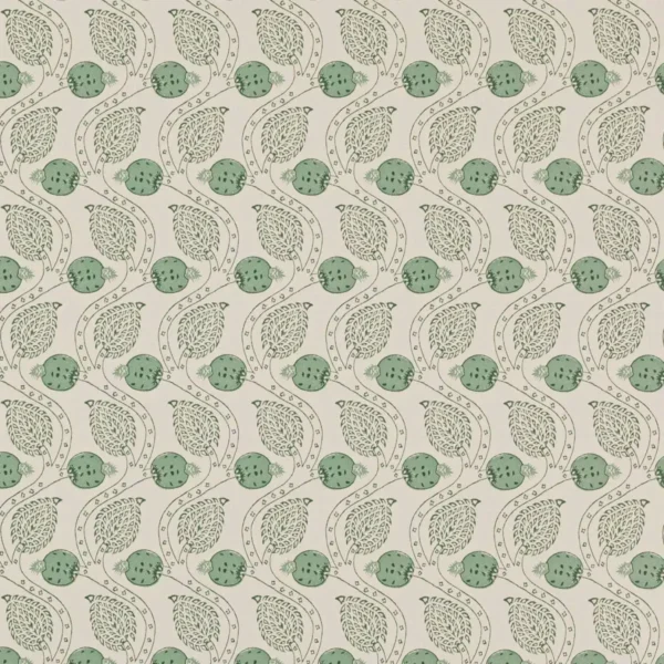 Ashmead Wallpaper - Forest by green botanical wallpaper from colefax & fowler