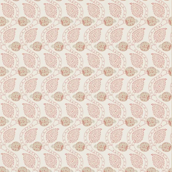 Ashmead Wallpaper - Tomato by red botanical wallpaper from colefax & fowler