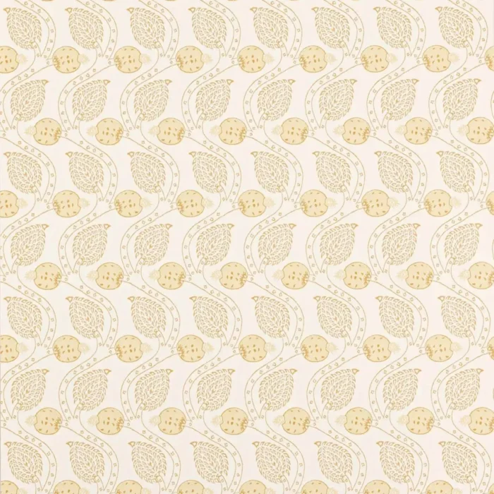 Ashmead Wallpaper - Gold fabric swatch W7007-01