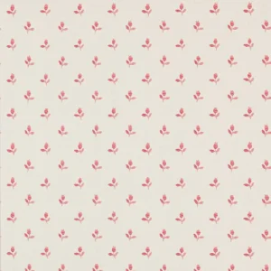 red botanical wallpaper from colefax & fowler