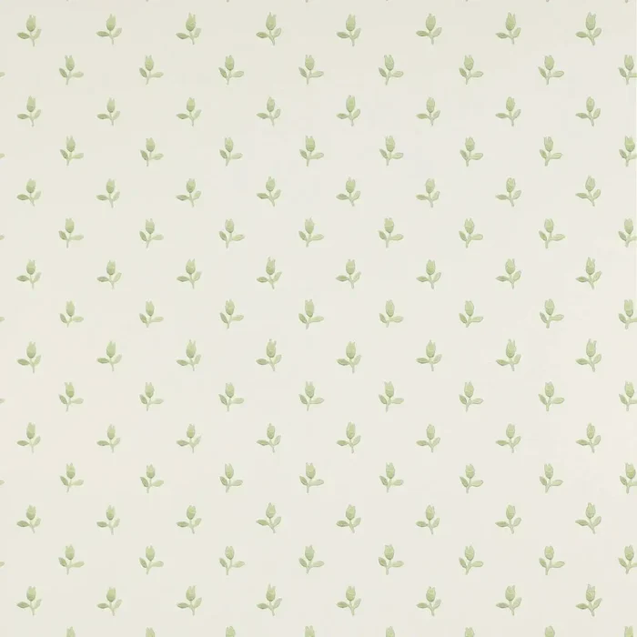 Sudbury Park Wallpaper - Green fabric swatch 07986/04