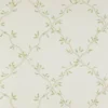 green botanical wallpaper from colefax & fowler