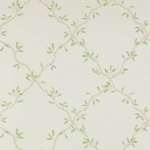 green botanical wallpaper from colefax & fowler