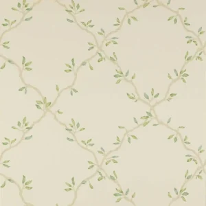 green botanical wallpaper from colefax & fowler