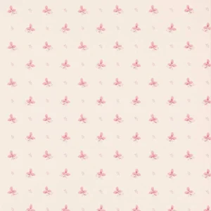 pink botanical wallpaper from colefax & fowler