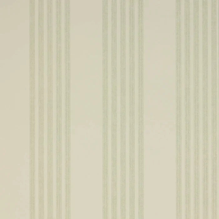 Jude Stripe Wallpaper - Leaf fabric swatch 07191-05