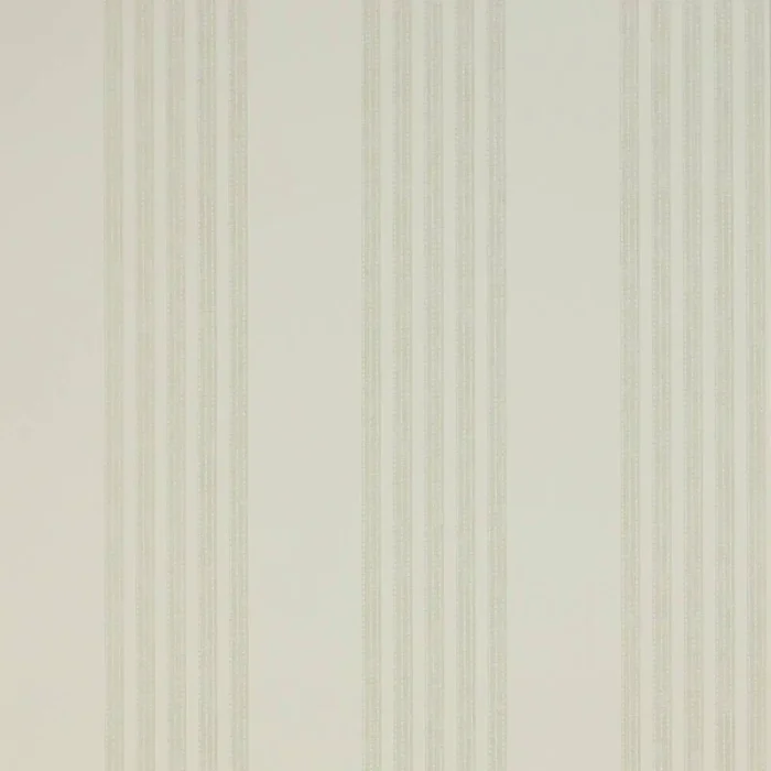 Jude Stripe Wallpaper - Silver fabric swatch 07191-04