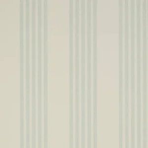 blue striped wallpaper from colefax & fowler