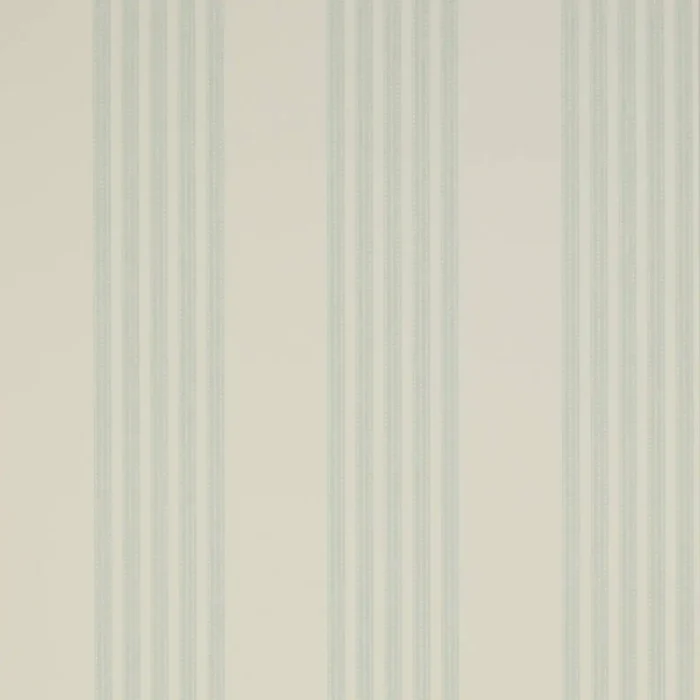 Jude Stripe Wallpaper - Aqua fabric swatch 07191-02